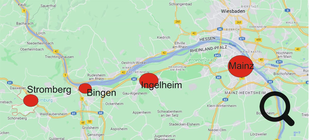 &Uuml;bersichtskarte